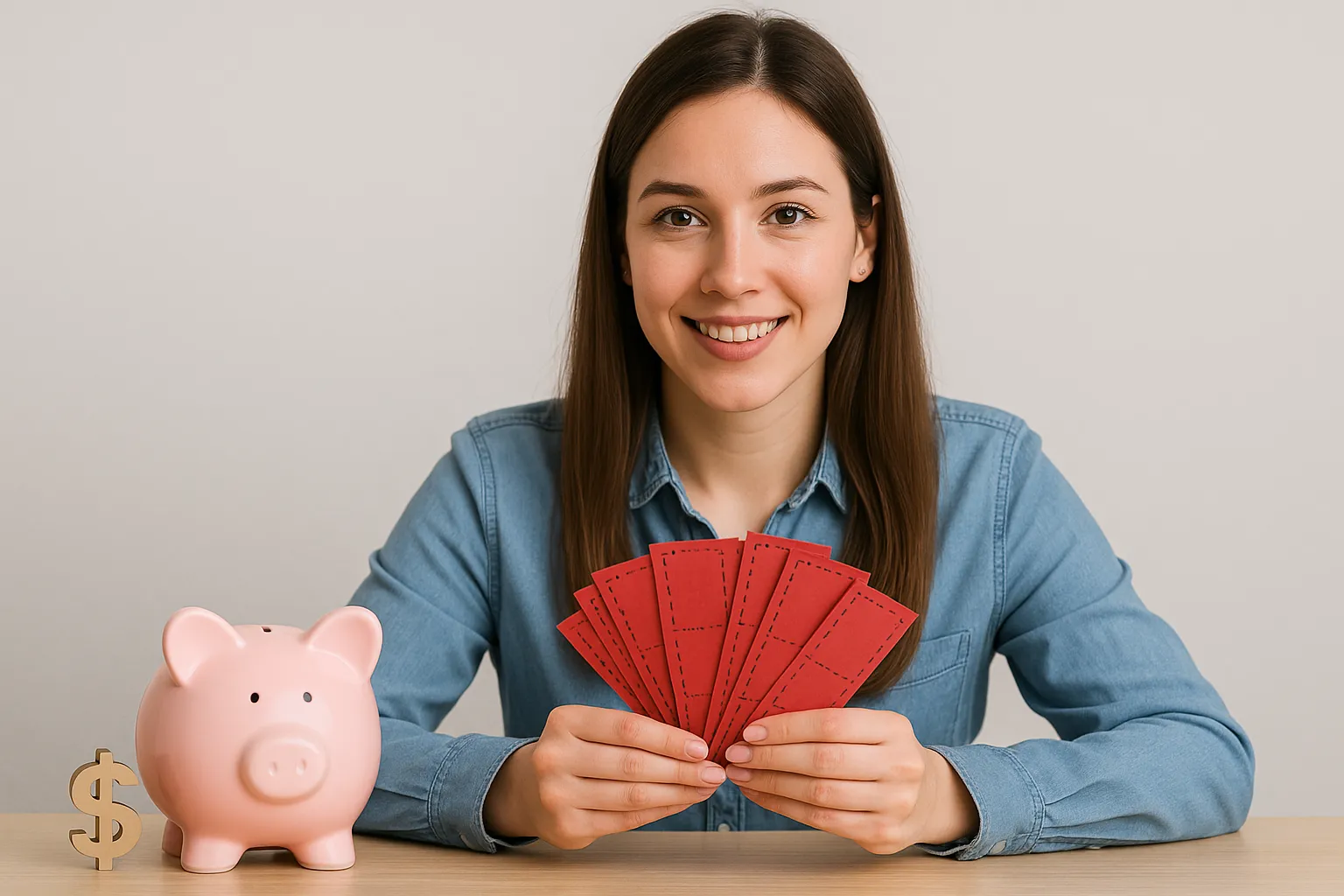 Stacking coupons concept